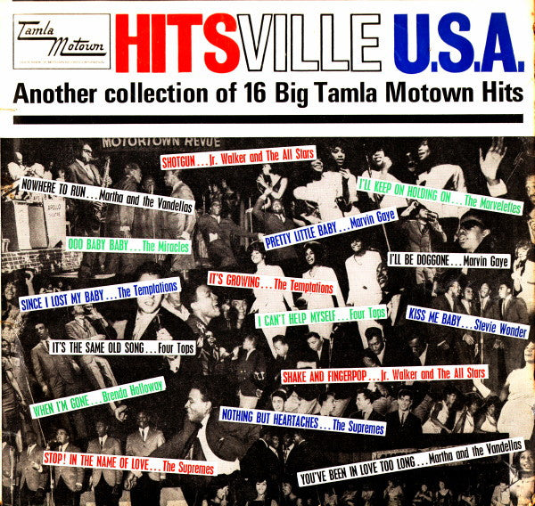 Various : Hitsville U.S.A. (LP, Comp, Mono)