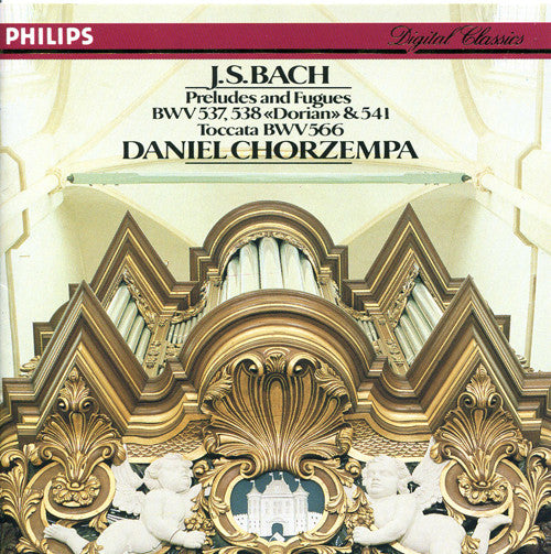 Johann Sebastian Bach, Daniel Chorzempa : Preludes And Fugues (CD, RE, PDO)