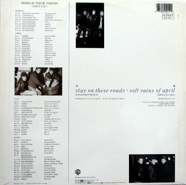 a-ha : Stay On These Roads (Extended Remix) (12", Single)