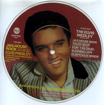 Elvis Presley : Jailhouse Rock (7", Pic)