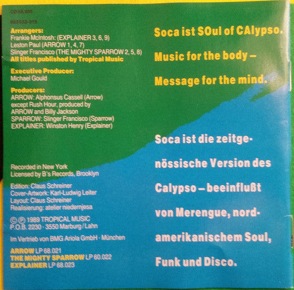 Various : Soca Explosion (CD, Comp)