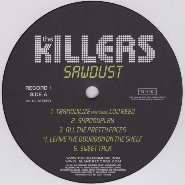 The Killers : Sawdust (2xLP, Comp)