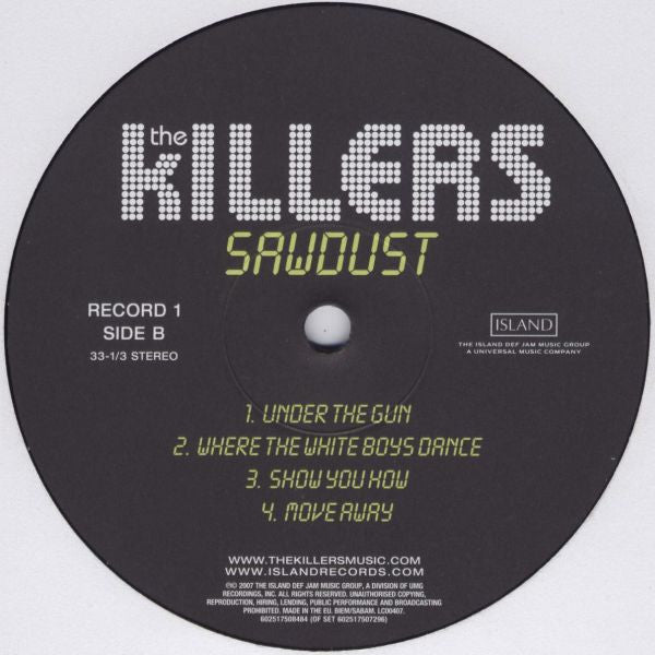 The Killers : Sawdust (2xLP, Comp)