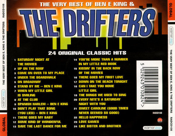 Ben E. King & The Drifters : The Very Best Of Ben E King & The Drifters (CD, Comp, Dis)