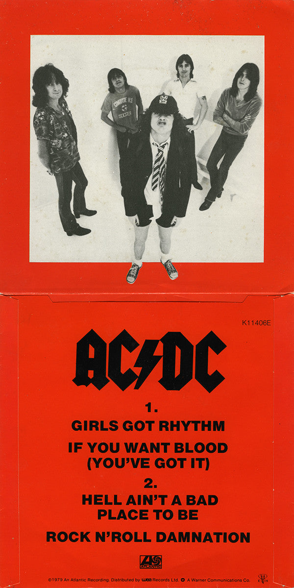 AC/DC : Girls Got Rhythm (7", EP)