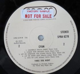 Three Dog Night : Cyan (LP, Album)