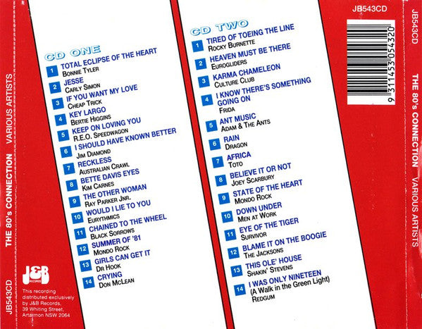 Various : The 80's Connection (2xCD, Comp)