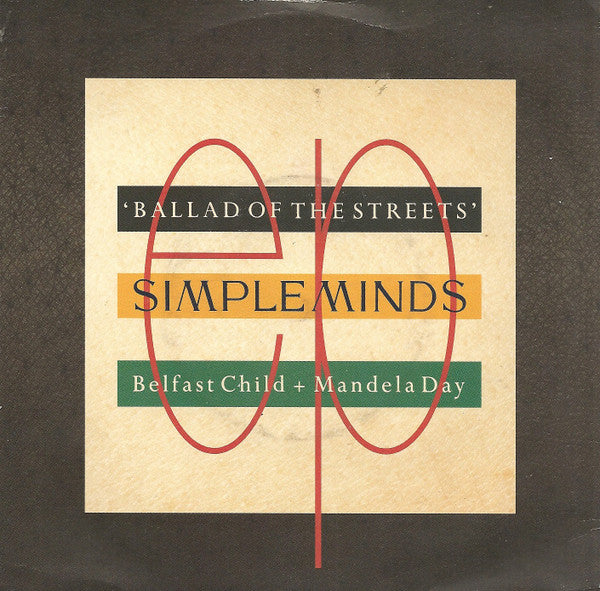 Simple Minds : Ballad Of The Streets (7", EP, Sil)