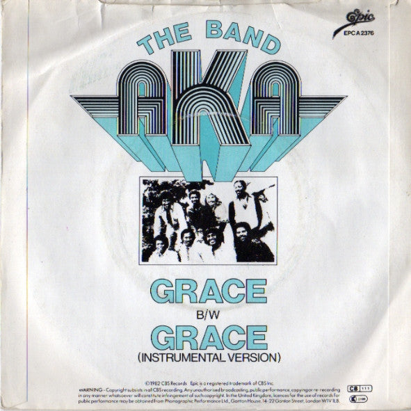 Band AKA : Grace (7", Inj)