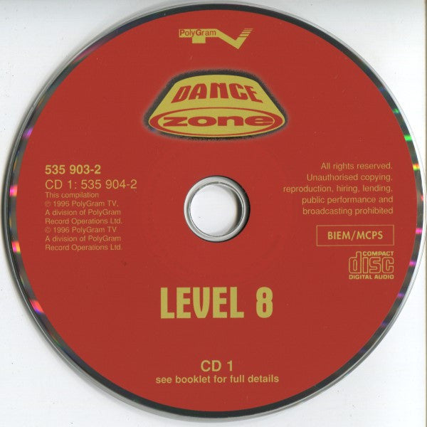 Various : Dance Zone Level 8 (2xCD, Comp)