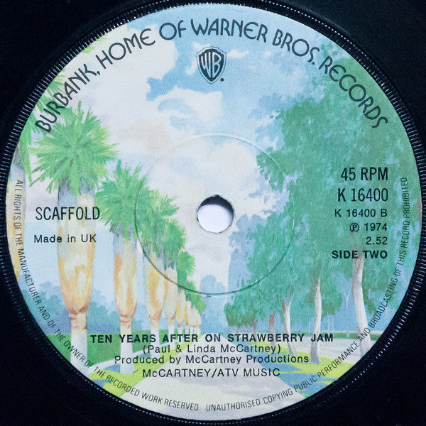 Scaffold : Liverpool Lou (7", Single, Sol)