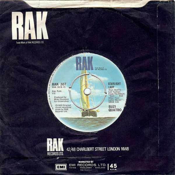 Suzi Quatro : I've Never Been In Love (7", Single)