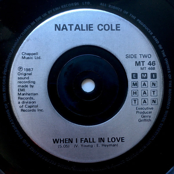 Natalie Cole : Everlasting (7", Single, Inj)