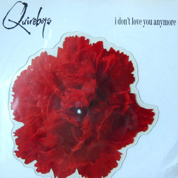 The Quireboys : I Don't Love You Anymore (7", Shape, Single, Pic)