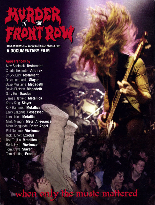 Various : Murder In The Front Row: The San Francisco Bay Area Thrash Metal Story (DVD-V, NTSC)