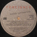 Foreigner : Inside Information (LP, Album, Gat)