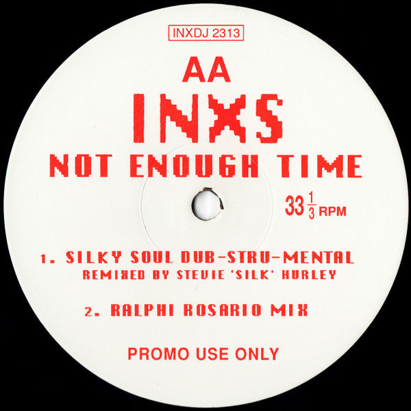 INXS : Taste It - Youth Mixes / Not Enough Time - Ralphi Rosario Mixes (12", Promo)