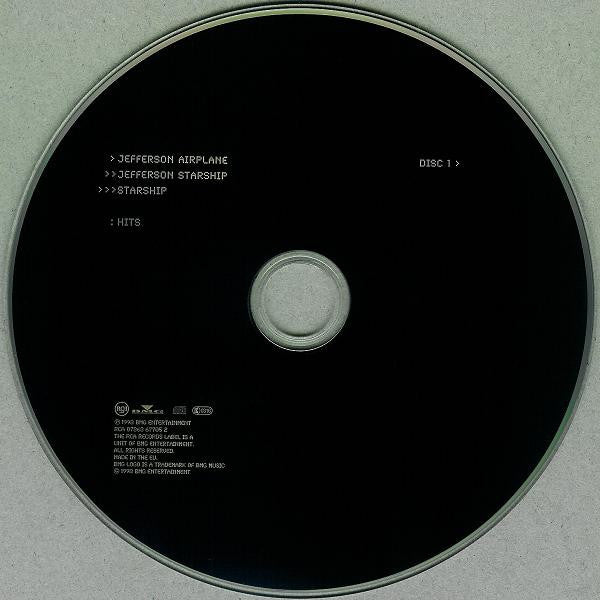 Jefferson Airplane • Jefferson Starship • Starship (2) : Hits (2xCD, Comp)