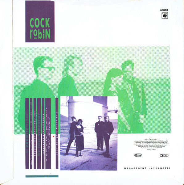 Cock Robin : The Promise You Made (7", Single, CBS)