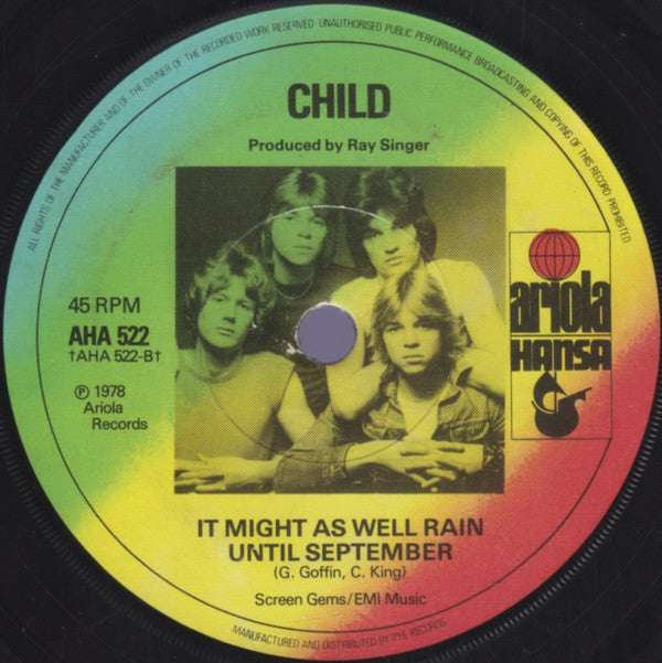 Child (2) : It's Only Make Believe (7", Sol)