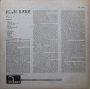 Joan Baez : Joan Baez Volume Two (LP, Album, Mono, RE)