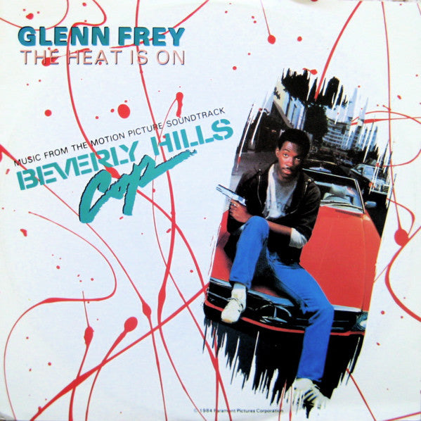 Glenn Frey : The Heat Is On (12", Single, Dam)