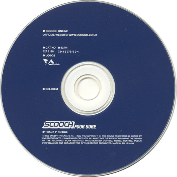 Scooch : Four Sure (CD, Album, Enh)
