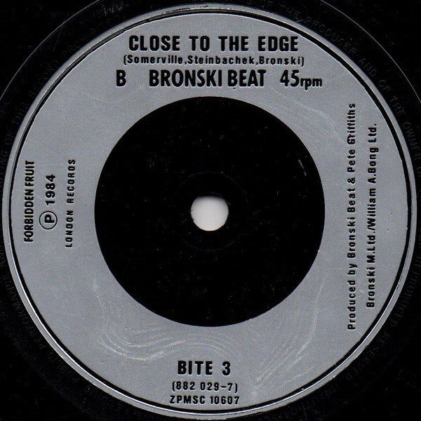 Bronski Beat : It Ain't Necessarily So (7", Single)