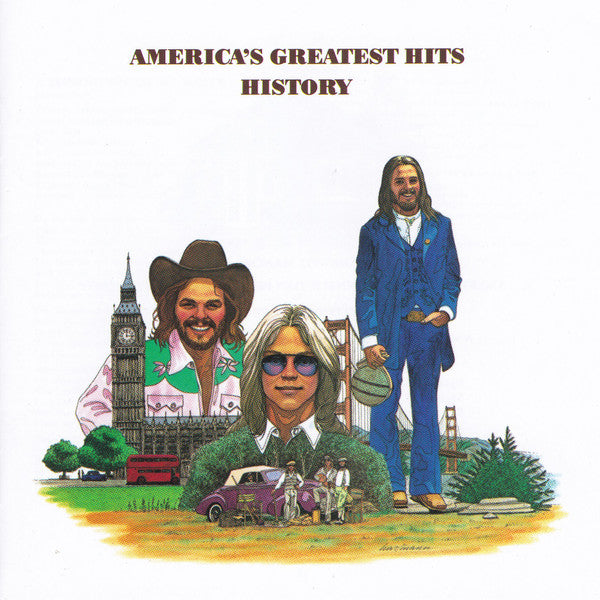 America (2) : History - America's Greatest Hits (CD, Comp, RE, RP, Sli)