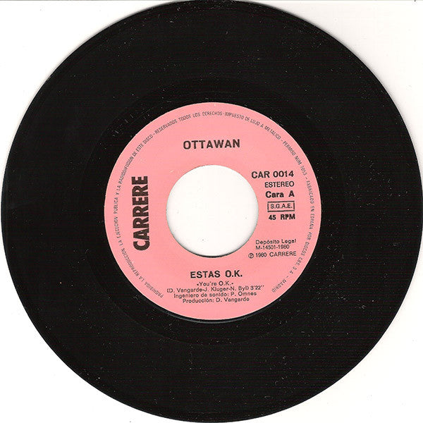 Ottawan : Estas O.K. (7", Single)