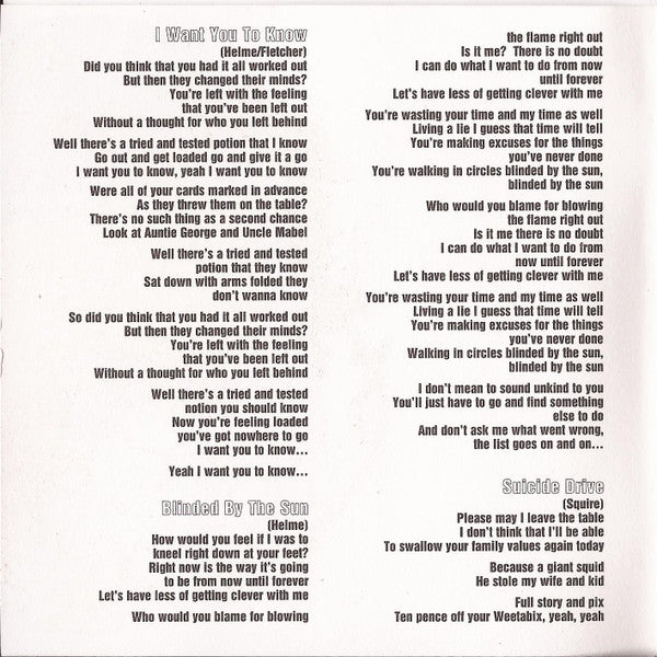 The Seahorses : Do It Yourself (CD, Album)