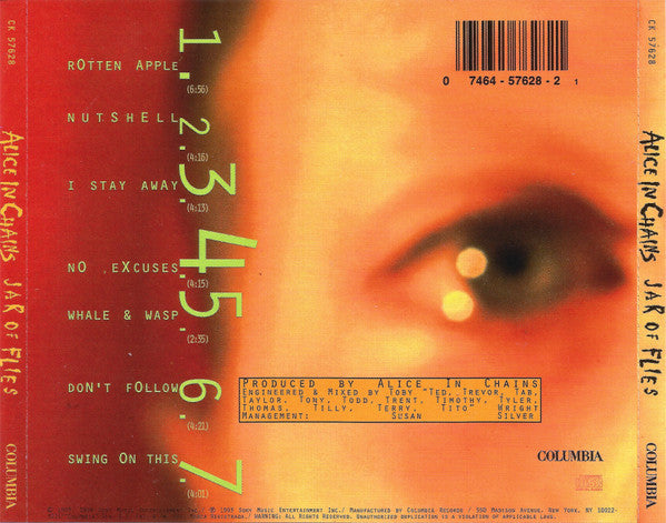 Alice In Chains : Jar Of Flies (CD, EP, Pit)