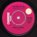 Sheila & B. Devotion : You Light My Fire (7", Single, Pus)
