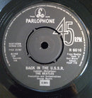 The Beatles : Back In The USSR (7", Single, RE, Pus)