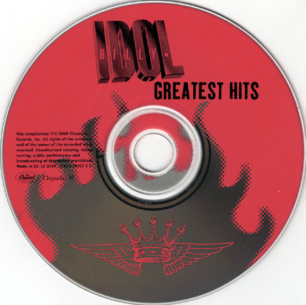 Billy Idol : Greatest Hits (CD, Comp, RM)
