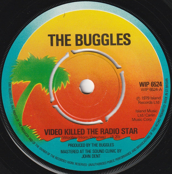 The Buggles : Video Killed The Radio Star (7", Single)