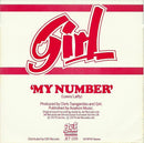 Girl (2) : My Number (7", Single, Cle)