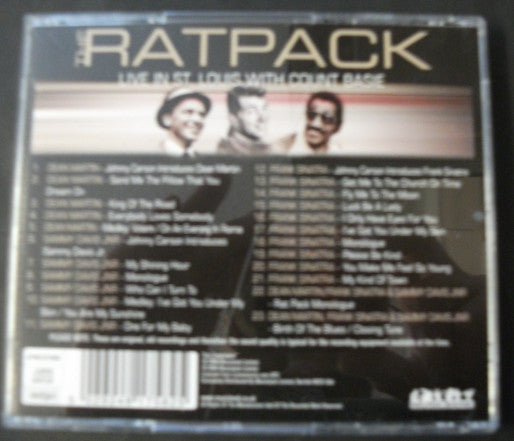 The Rat Pack With Count Basie : Live In St. Louis With Count Basie (CD, Comp)