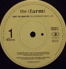 The Farm : Don't You Want Me (7", Single)