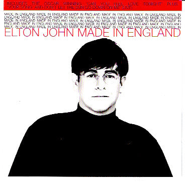 Elton John : Made In England (CD, Single)