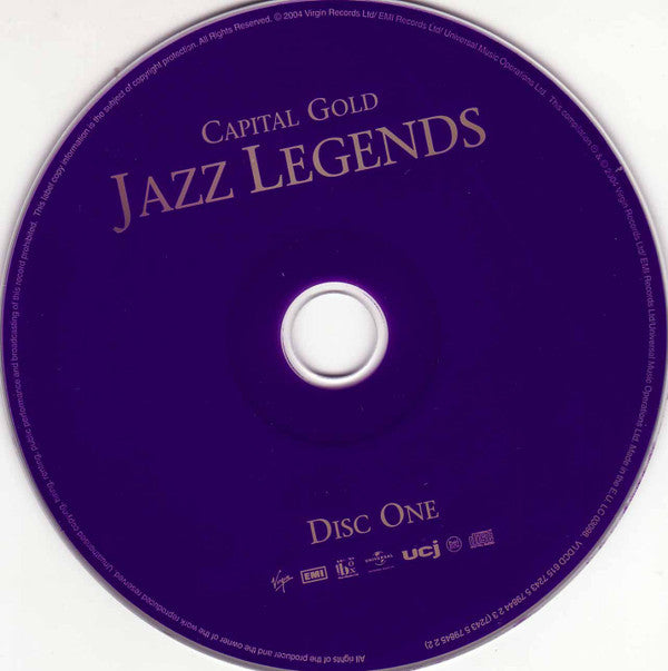 Various : Capital Gold Jazz Legends (3xCD, Comp)