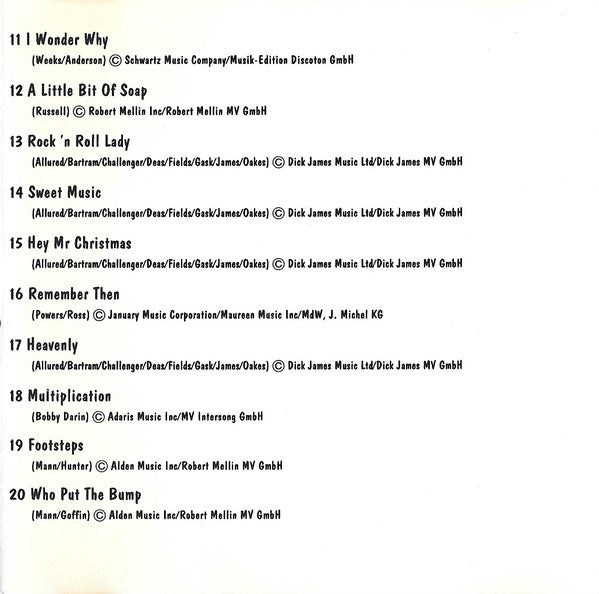 Showaddywaddy : 20 Greatest Hits (CD, Comp)