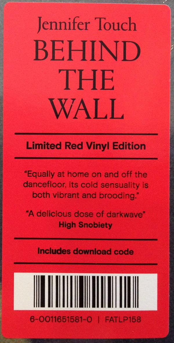 Jennifer Touch : Behind The Wall (LP, Album, Ltd, Red)