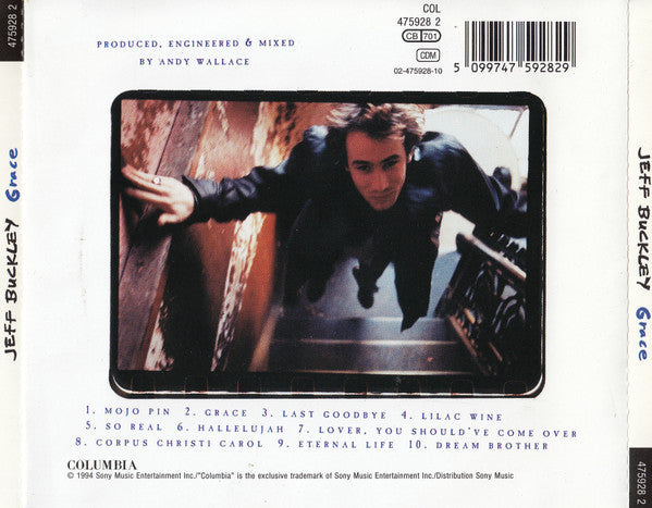 Jeff Buckley : Grace (CD, Album, RP)