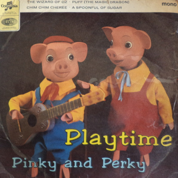 Pinky & Perky : Playtime (7", EP, Mono)