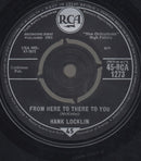 Hank Locklin : From Here To There To You (7", Single, Mono)