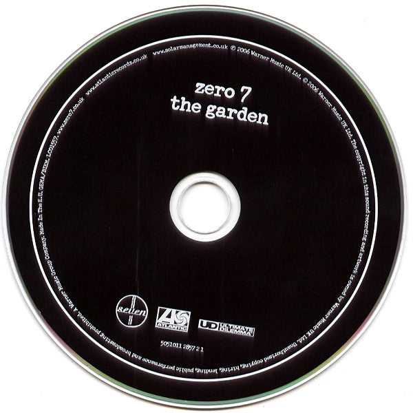 Zero 7 : The Garden (CD, Album)