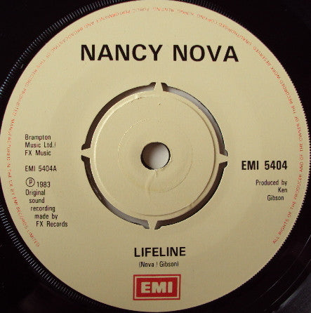 Nancy Nova : Lifeline (7")