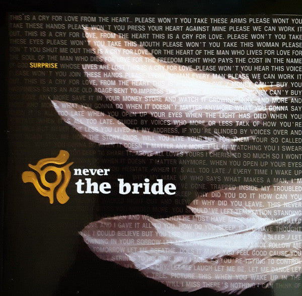 Never The Bride : Surprise (CD, Album)