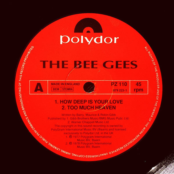 Bee Gees : How Deep Is Your Love (12")